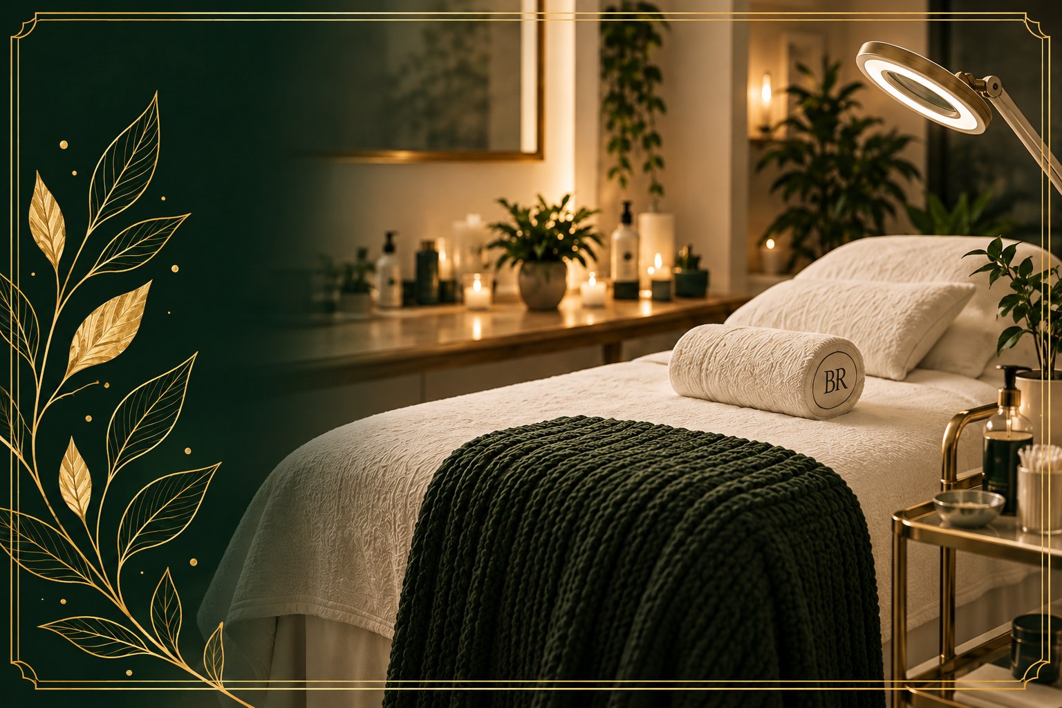 Luxurious Bare Radiance treatment room with professional electrolysis equipment
